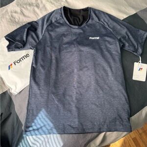 Forme BLUE Men's Short Sleeve Tee NWT
